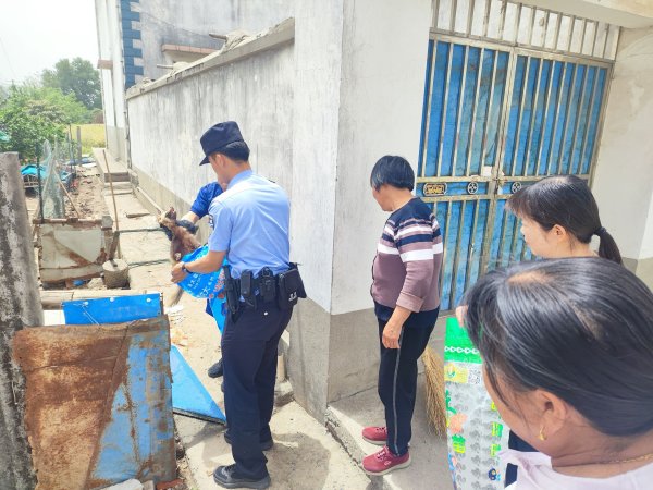 城中投资 野生貉意外受伤 警民携手让国家二级保护动物重归自然